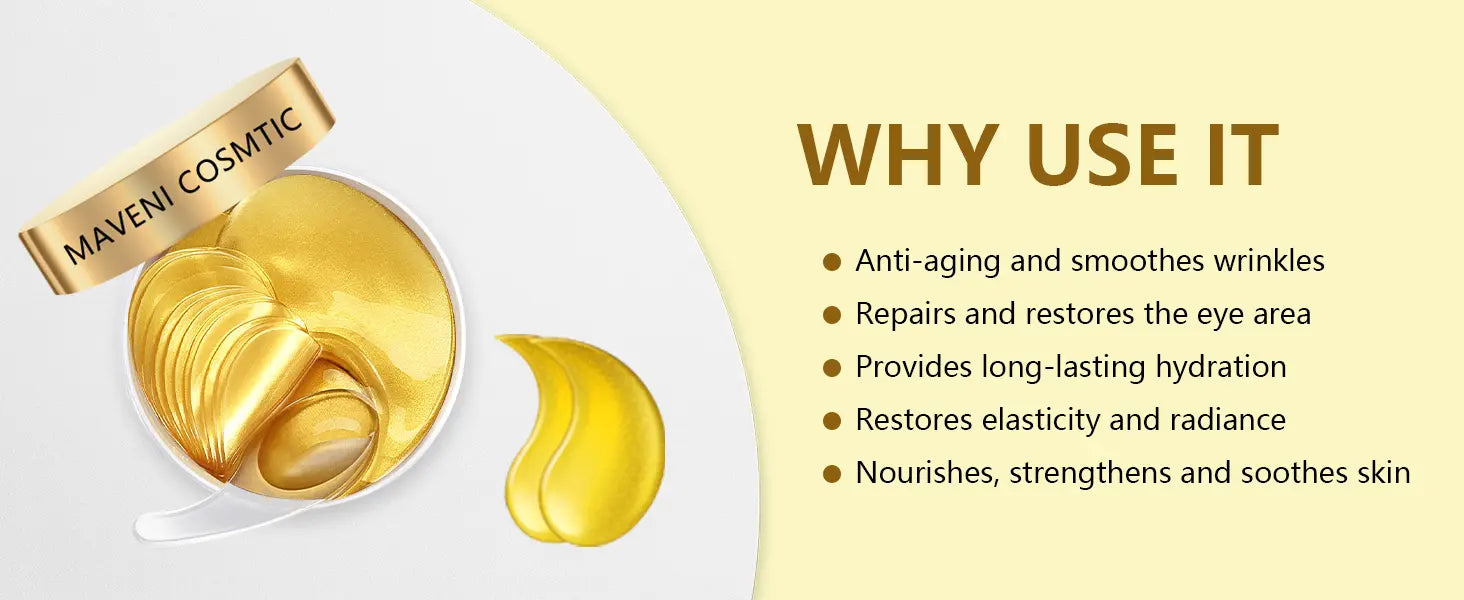 24k Gold Vitality-Fill Hydra-Gel Eye Patches