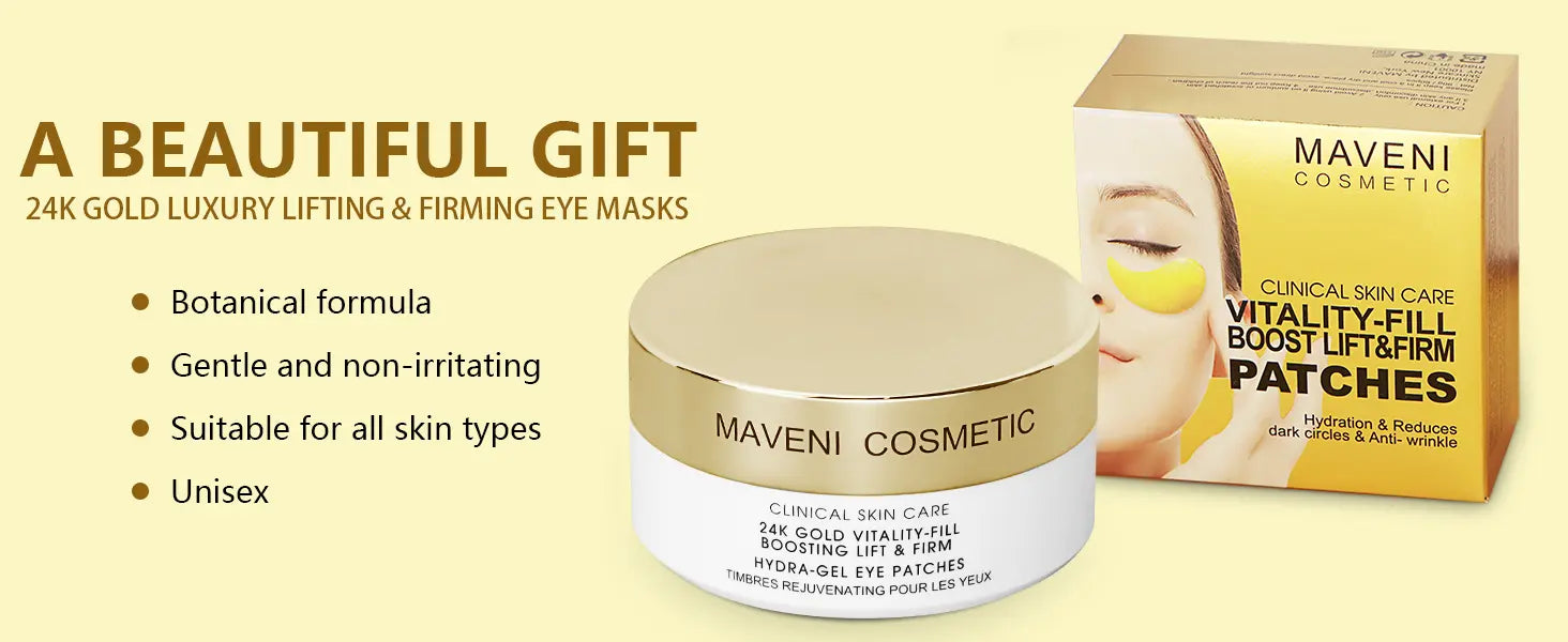 24k Gold Vitality-Fill Hydra-Gel Eye Patches